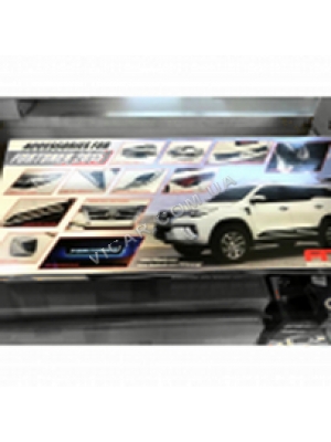 Хром накладки кузова Toyota Fortuner 2015+